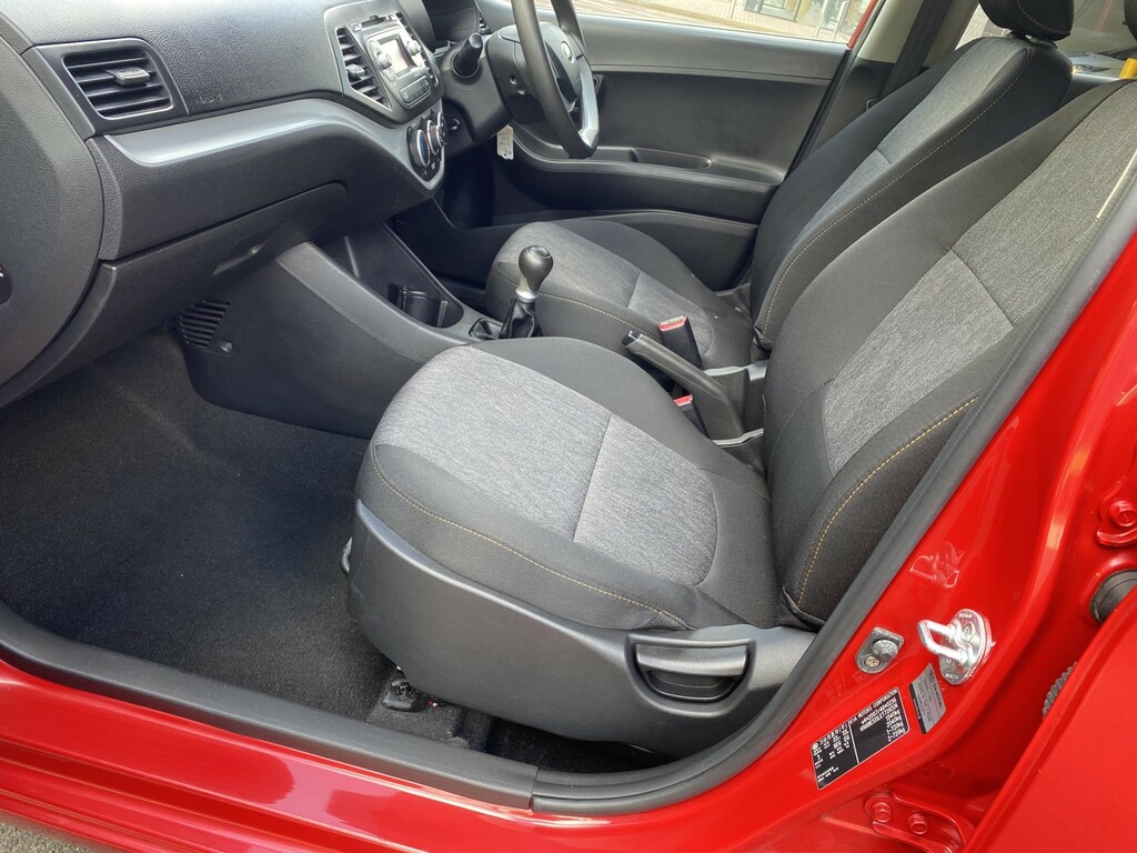 Kia Picanto 1.0 1 Air Euro 5 Red #16