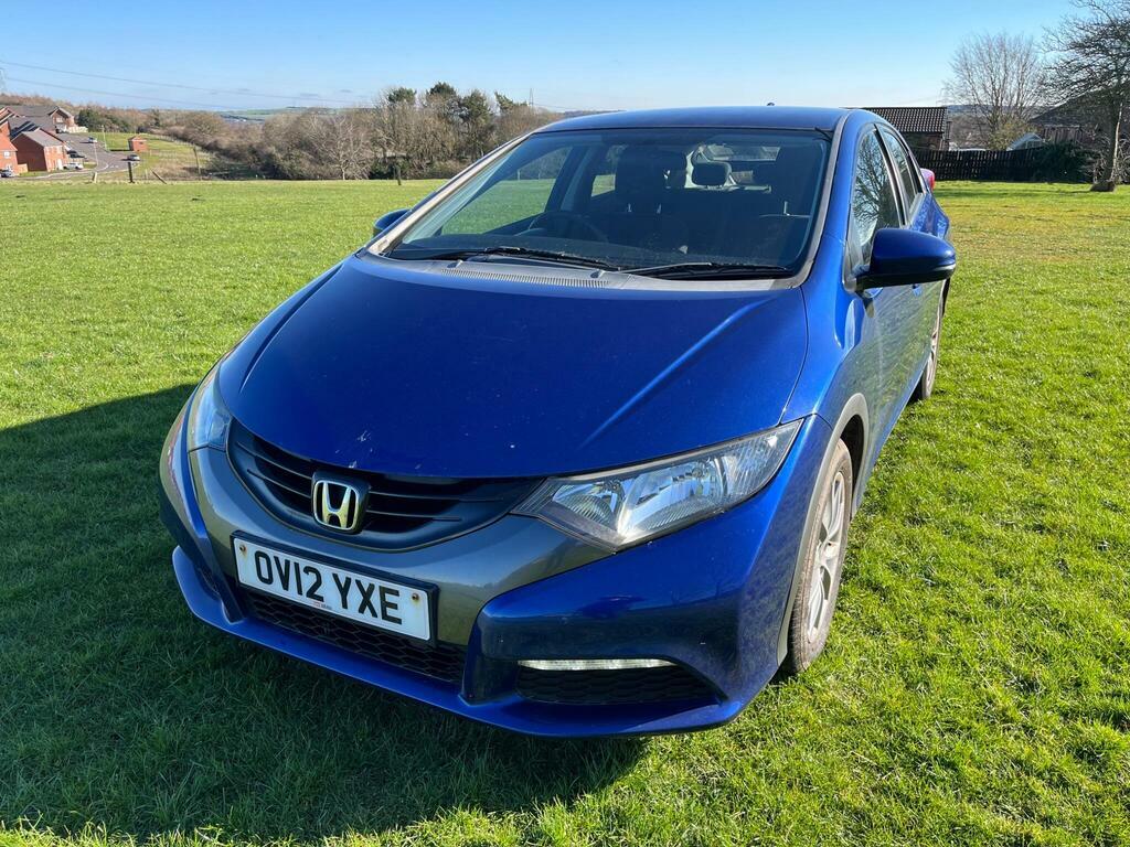 Honda Civic 1.8 I-vtec Se Euro 5 S S Blue #4