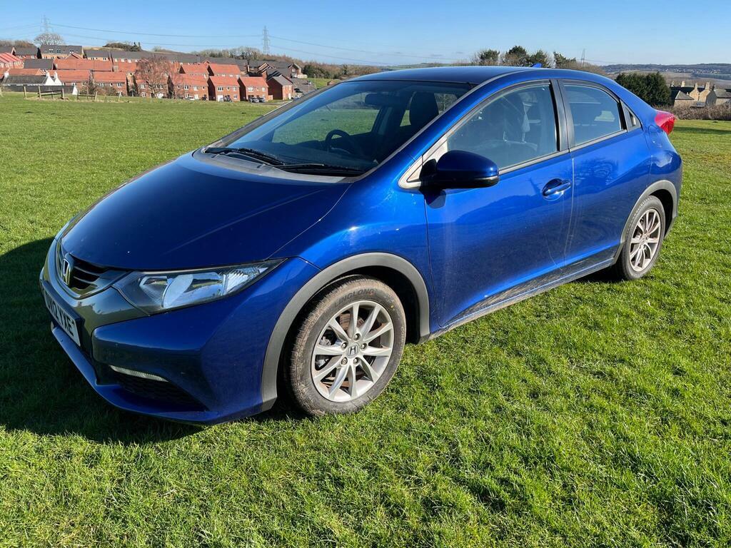 Honda Civic 1.8 I-vtec Se Euro 5 S S Blue #3