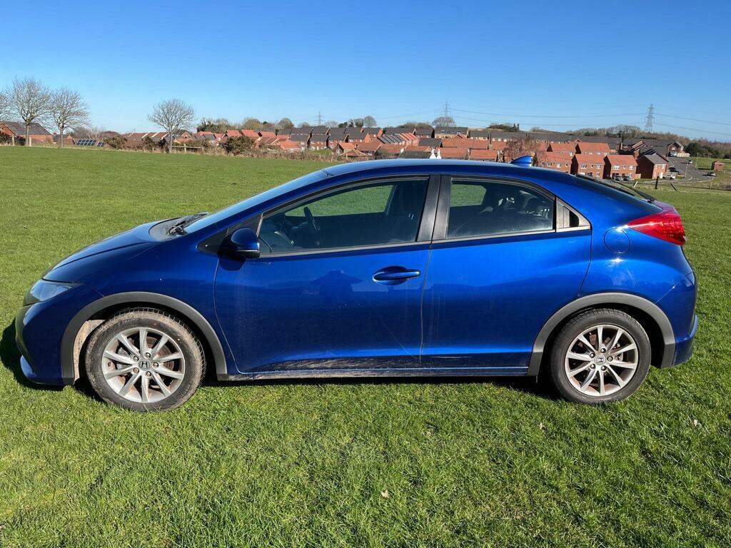 Honda Civic 1.8 I-vtec Se Euro 5 S S Blue #2