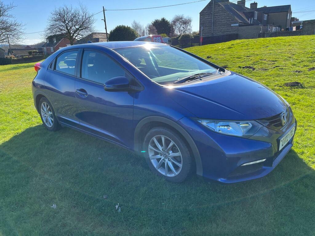 Honda Civic 1.8 I-vtec Se Euro 5 S S Blue #6
