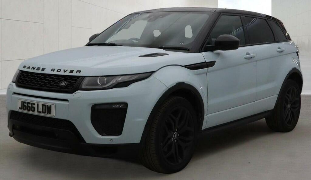 Land Rover Range Rover Evoque Suv 2.0 Td4 Hse Dynamic 4Wd Euro 6 Ss J666LDW Blue #2