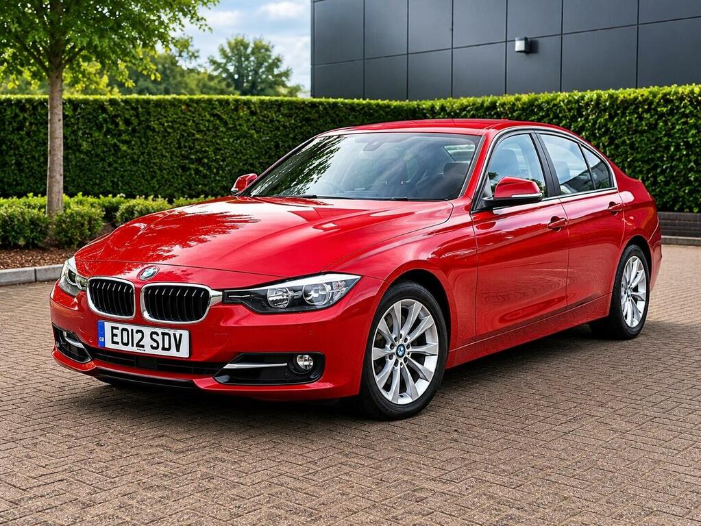 BMW 3 Series Saloon 2.0 320D Sport Euro 5 Ss 2012 EO12SDV Red #6