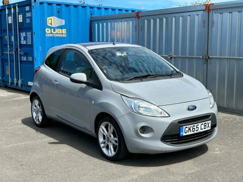 Ford KA Titanium Panoramic Roof Grey #3