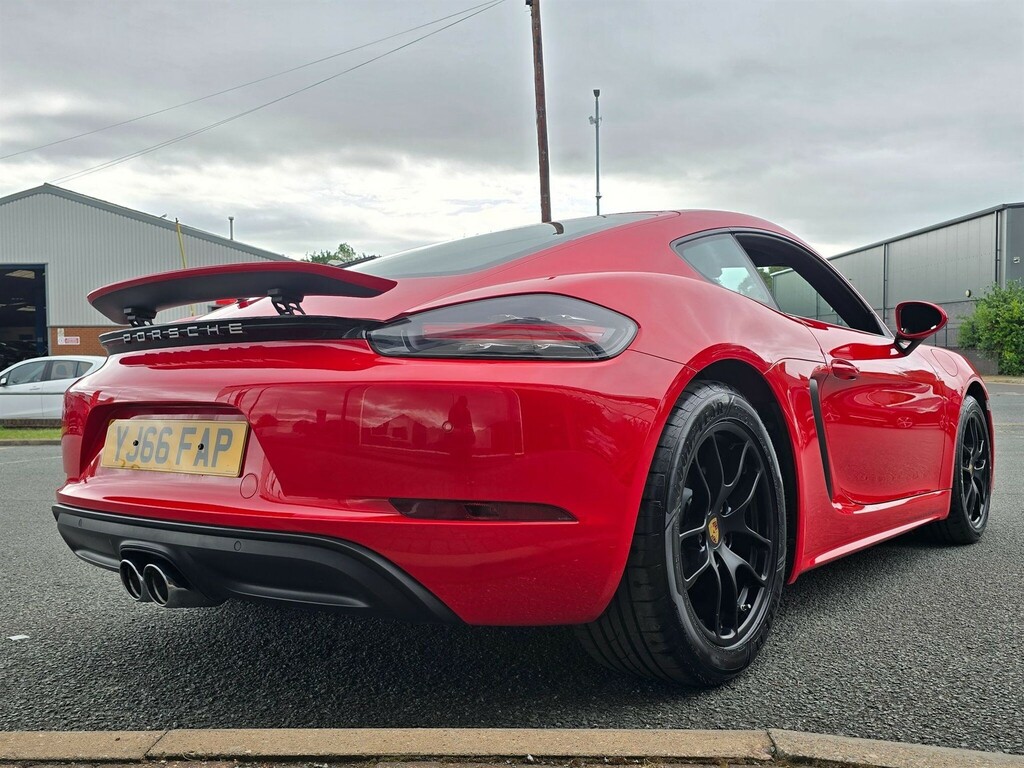 Porsche 718 Cayman Coupe White #20