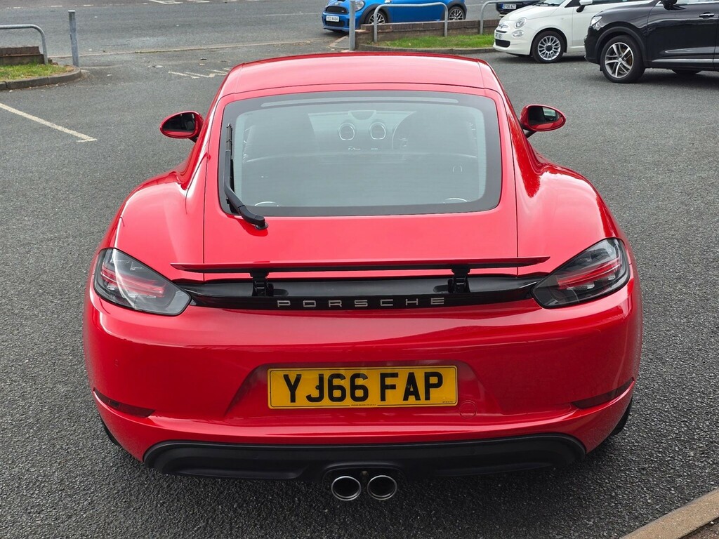 Porsche 718 Cayman Coupe White #15