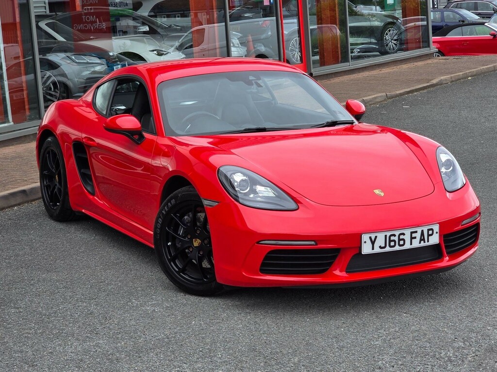 Porsche 718 Cayman 2.0T Pdk Euro 6 Ss Red #2