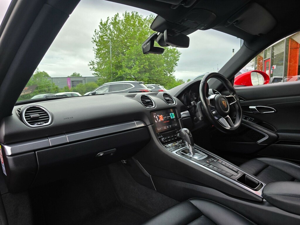 Porsche 718 Cayman Coupe White #21