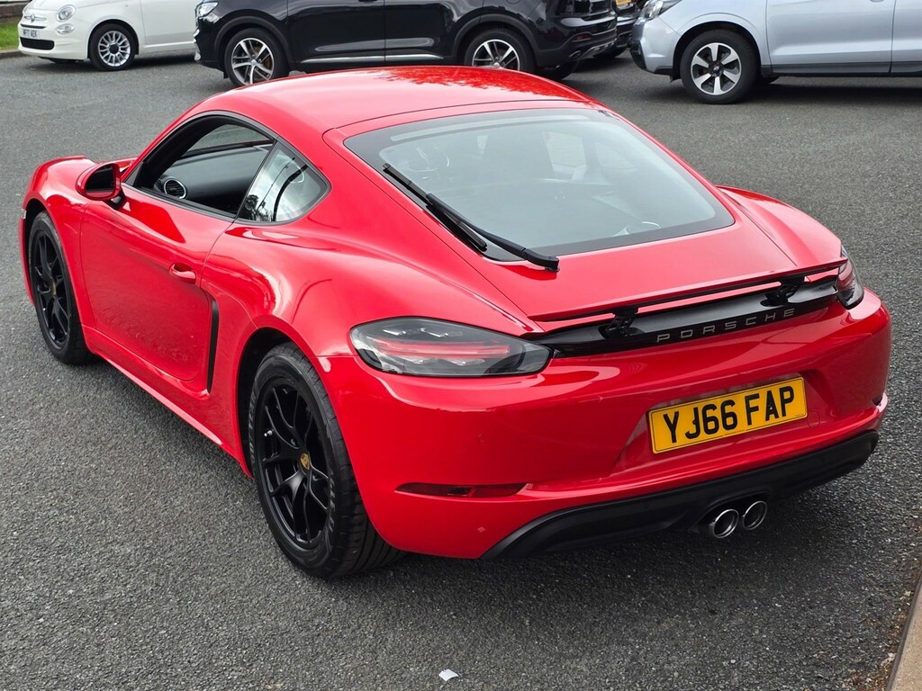 Porsche 718 Cayman Coupe White #12