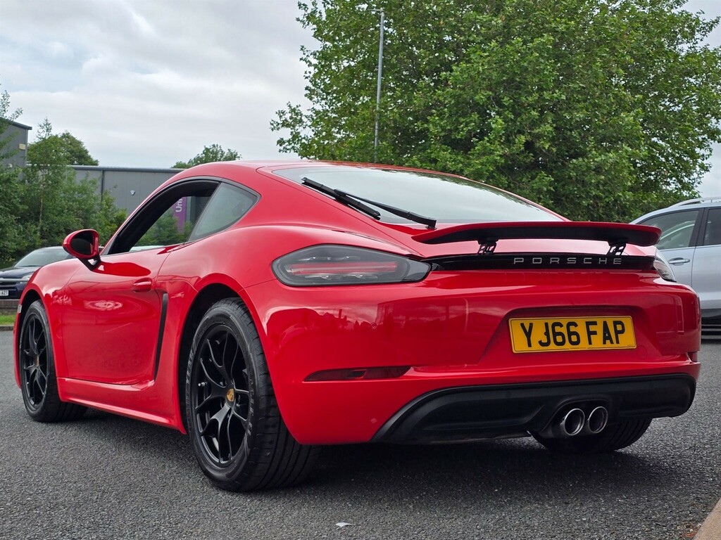 Porsche 718 Cayman Coupe White #13