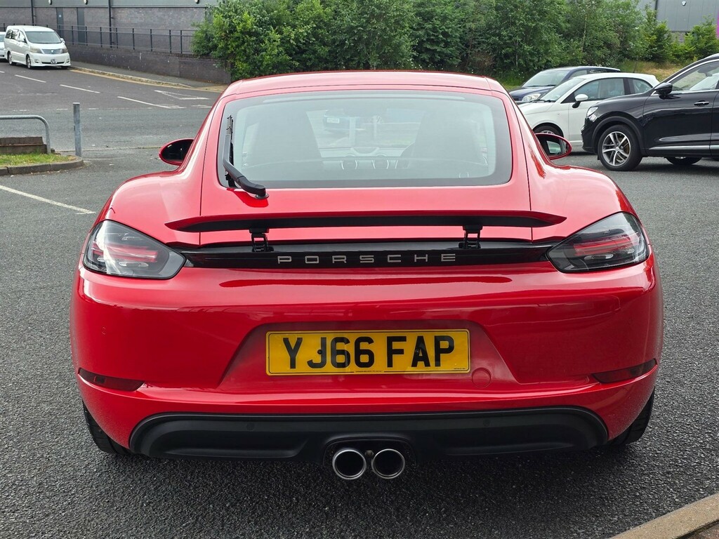 Porsche 718 Cayman Coupe White #16