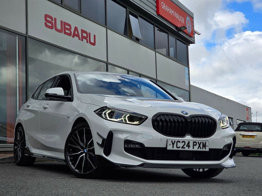 BMW 1 Series Hatchback YC24PXM White #6