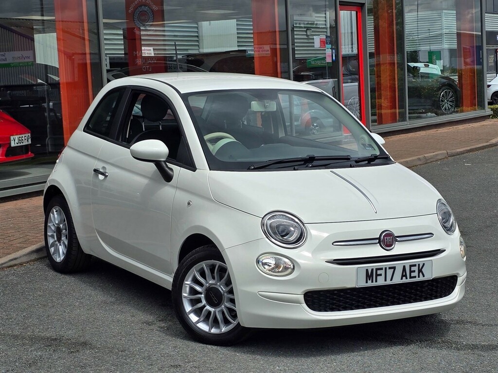 Fiat 500 1.2 Eco Pop Star Euro 6 Ss MF17AEK White #5