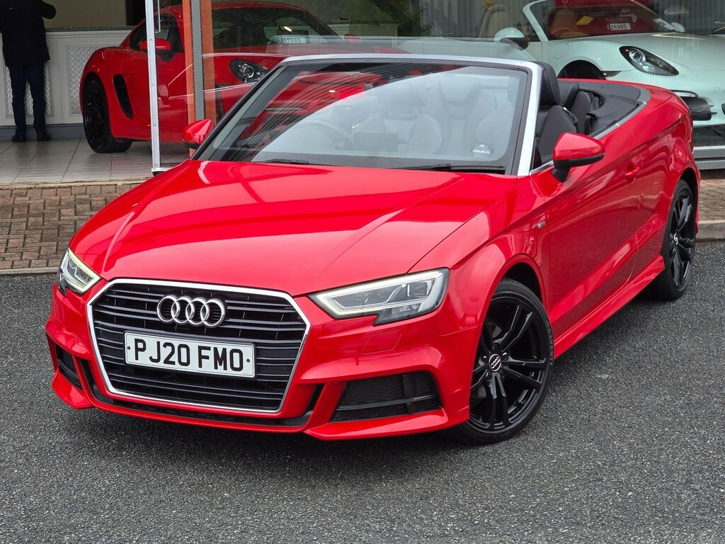 Audi Cabriolet Convertible Red #3
