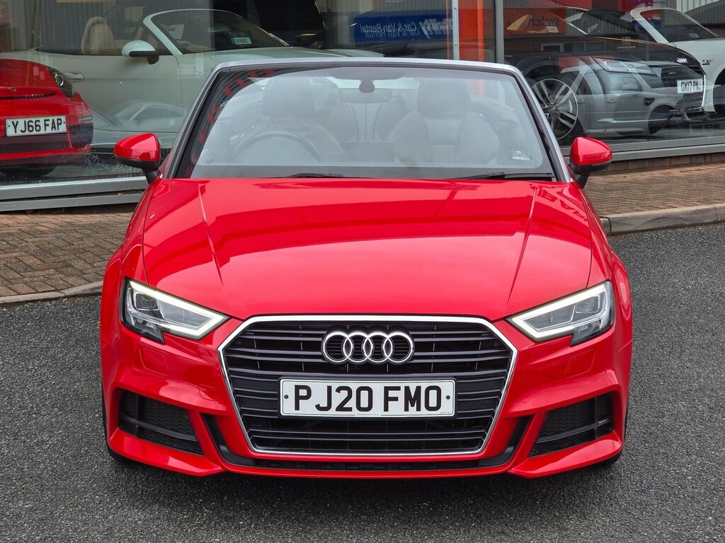 Audi Cabriolet Convertible Red #2