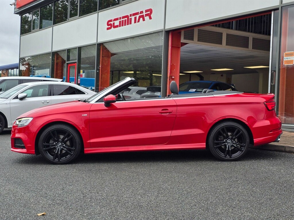 Audi Cabriolet Convertible Red #5