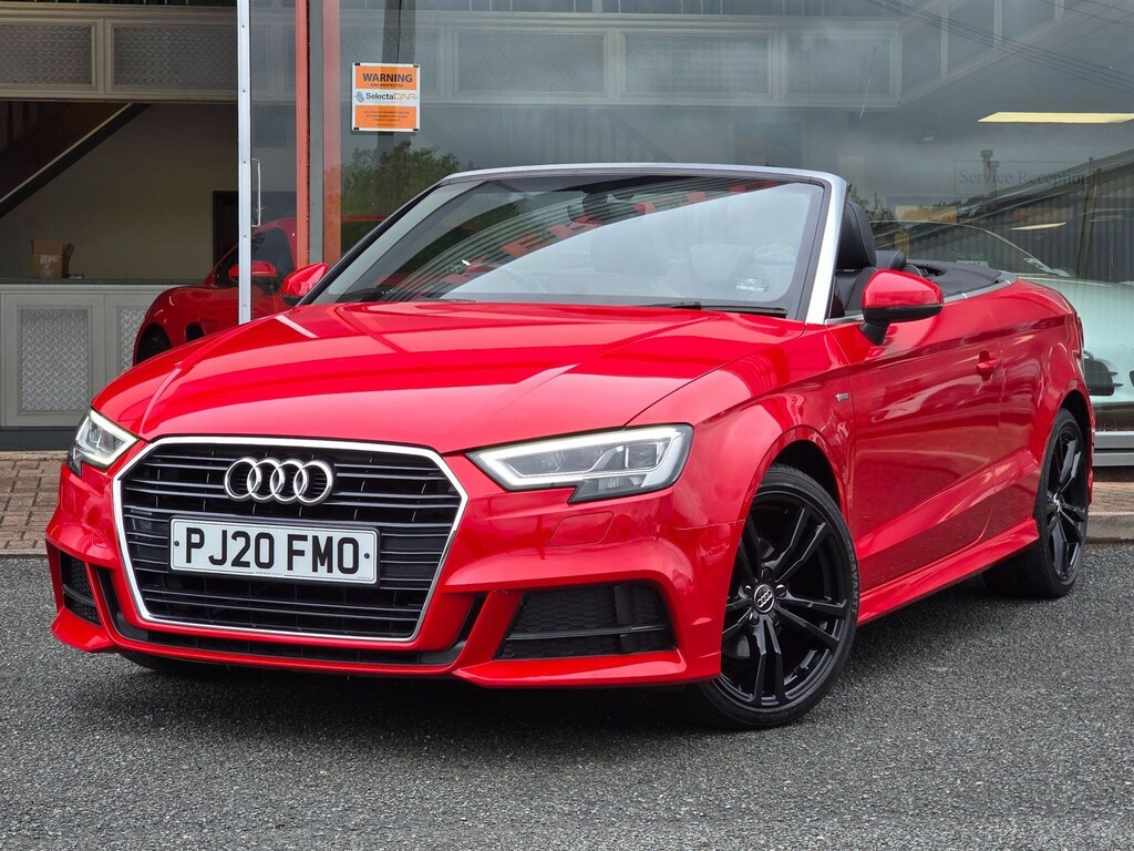 Audi Cabriolet Convertible Red