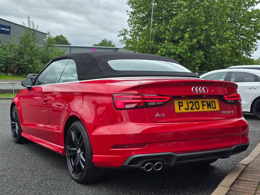 Audi Cabriolet Convertible Red #4