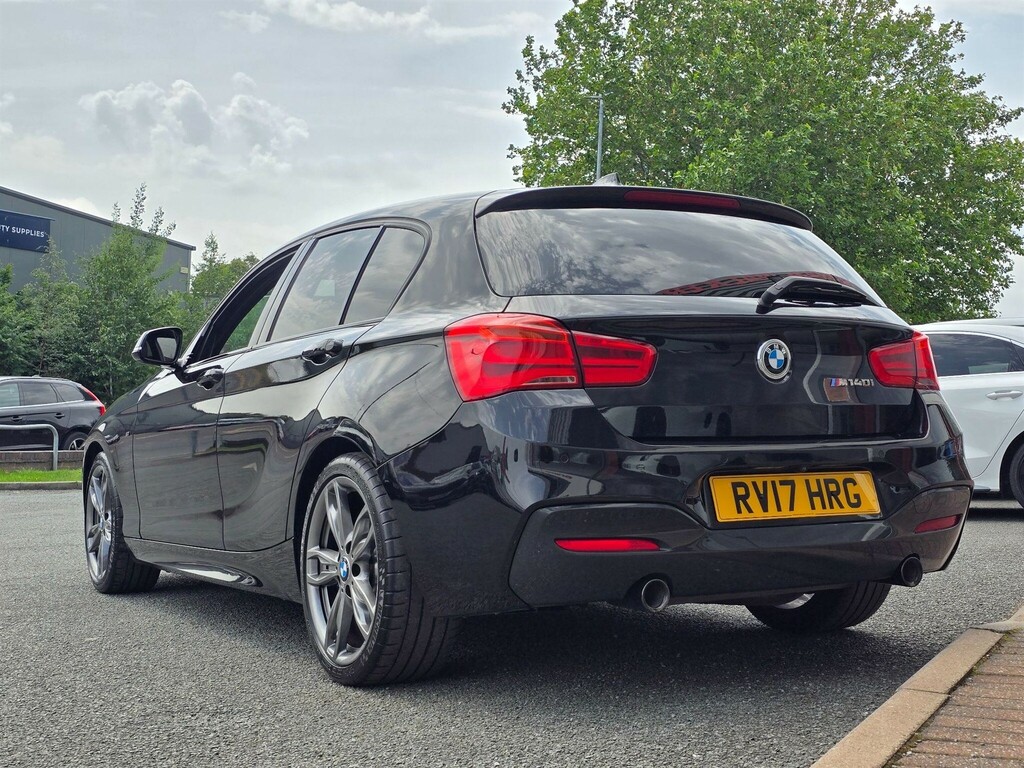 BMW 1 Series 3.0 M140i Euro 6 Ss Black #5