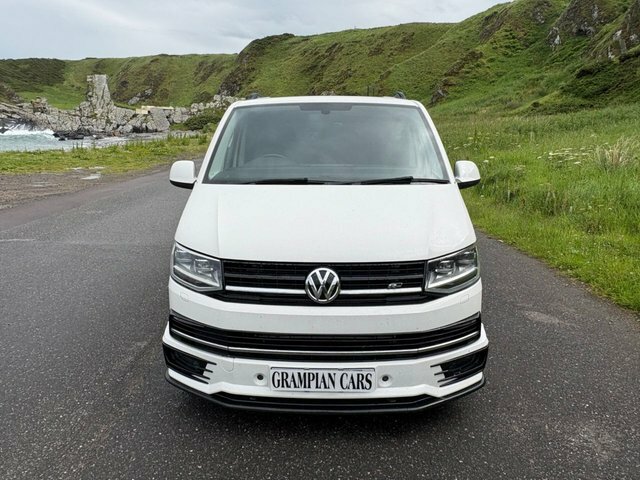 Volkswagen Transporter 2.0 Bitdi T32 Bluemotion Tech Highline Kombi Doubl White #4