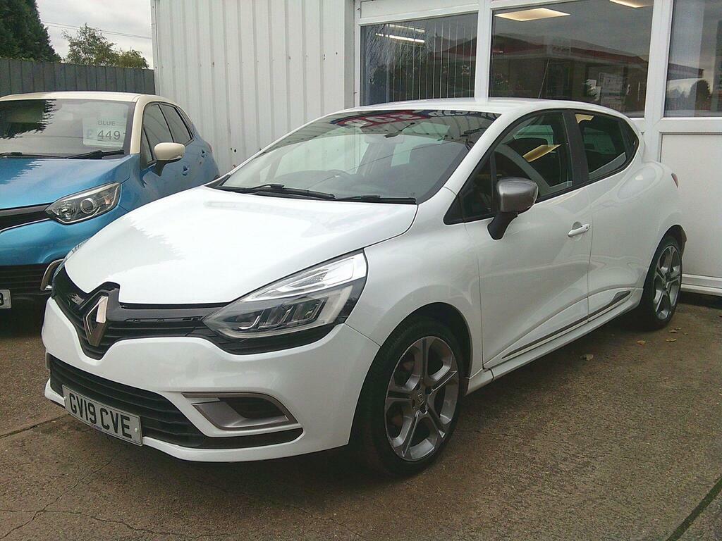 Renault Clio 0.9 Tce Gt Line Euro 6 S S White #4