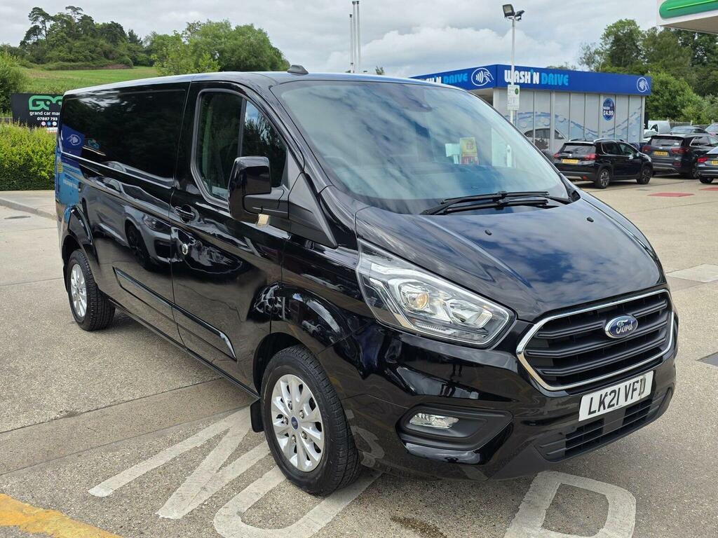 Ford Transit Custom 2.0 300 Ecoblue Limited L2 H1 Euro 6 Ss Black #3