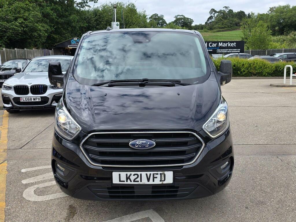 Ford Transit Custom 2.0 300 Ecoblue Limited L2 H1 Euro 6 Ss Black #4
