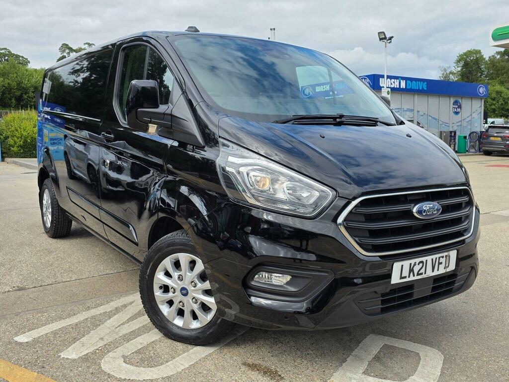 Ford Transit Custom 2.0 300 Ecoblue Limited L2 H1 Euro 6 Ss Black