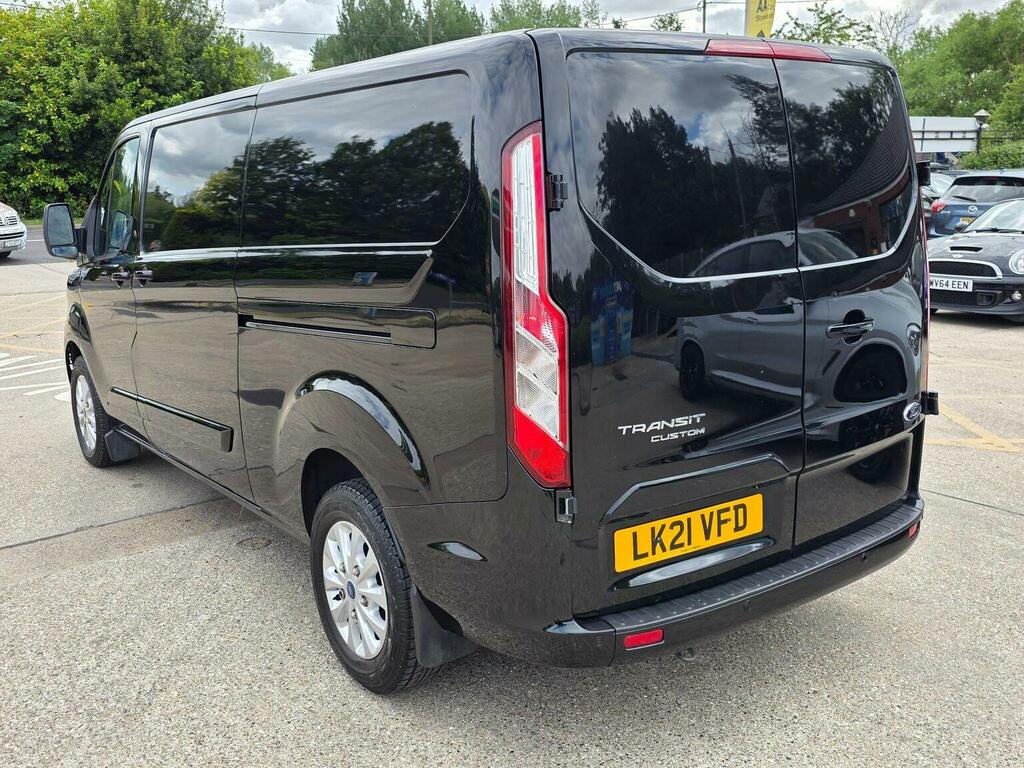 Ford Transit Custom 2.0 300 Ecoblue Limited L2 H1 Euro 6 Ss Black #6