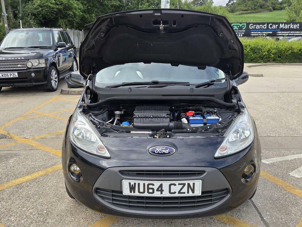 Ford KA Hatchback 1.2 Zetec Euro 5 Ss 201464 WU64CZN Black #6