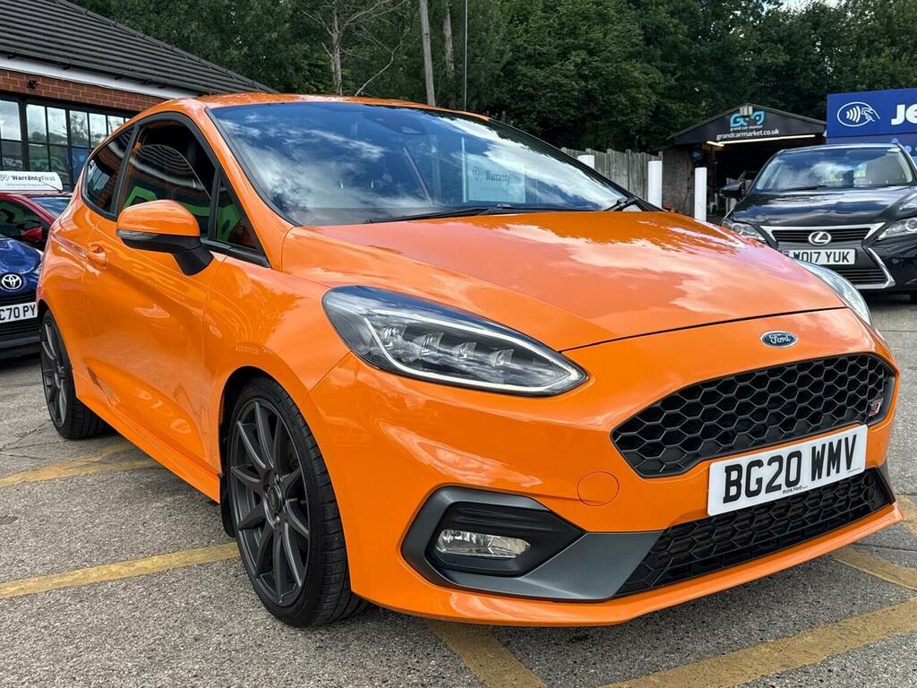 Ford Fiesta Hatchback 1.5T Ecoboost St Performance Edition Eur BG20WMV Orange #3