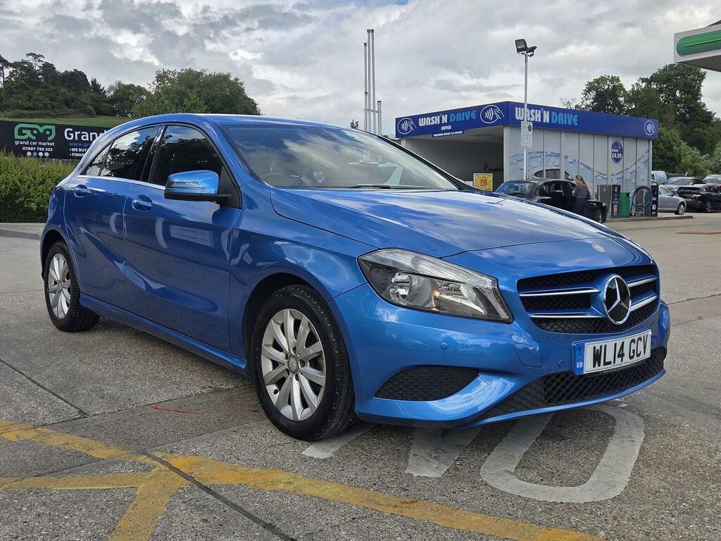 Mercedes-Benz A Class Hatchback 1.6 A180 Se 7G-dct Euro 6 Ss 201 WL14GCV Blue #5
