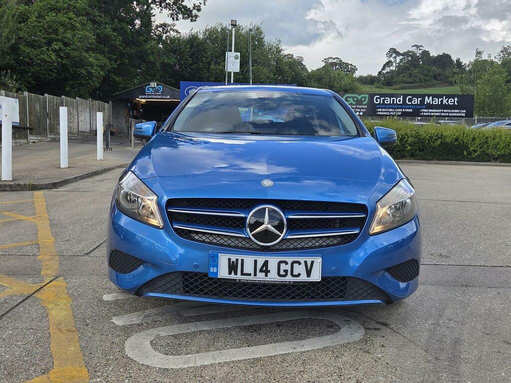 Mercedes-Benz A Class Hatchback 1.6 A180 Se 7G-dct Euro 6 Ss 201 WL14GCV Blue #3