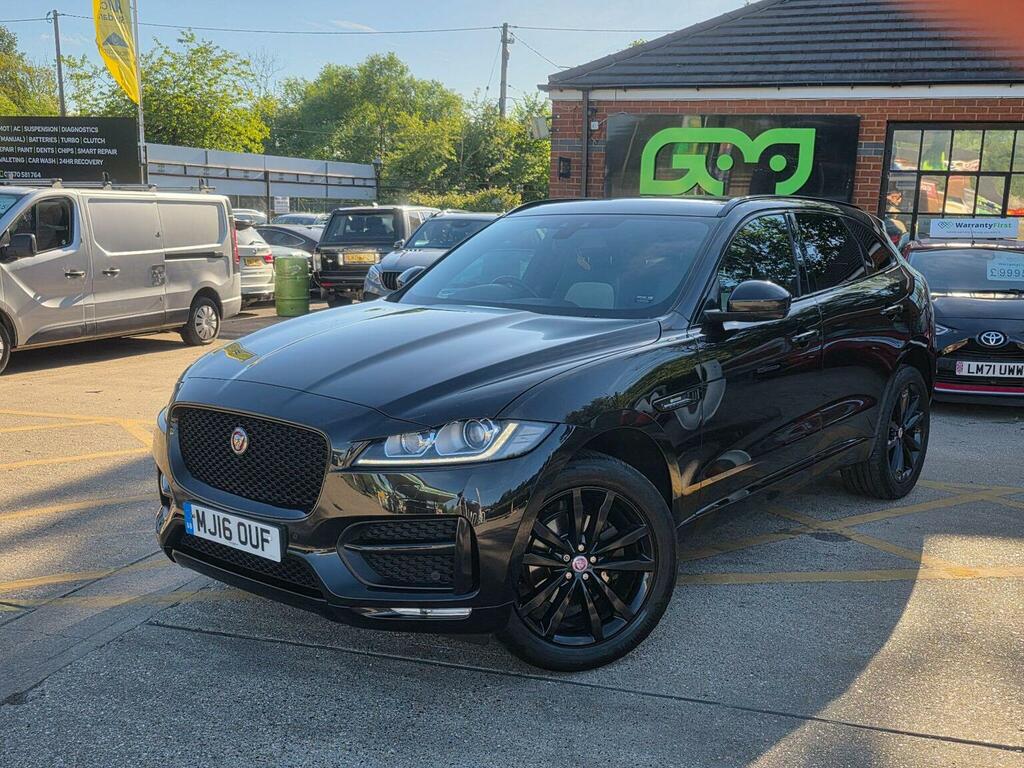 Jaguar F-Pace 2.0 D180 R-sport Awd Euro 6 Ss Black #2