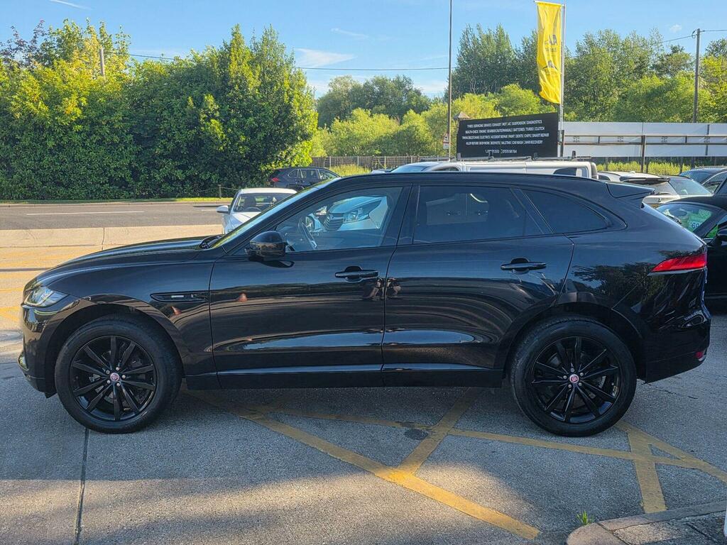 Jaguar F-Pace 2.0 D180 R-sport Awd Euro 6 Ss Black #4
