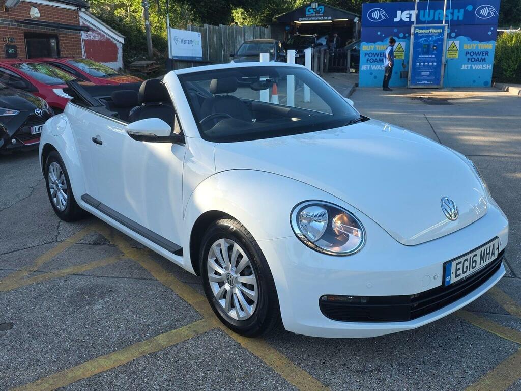 Volkswagen Beetle 1.2 Tsi Bluemotion Tech Cabriolet Euro 6 Ss White #6
