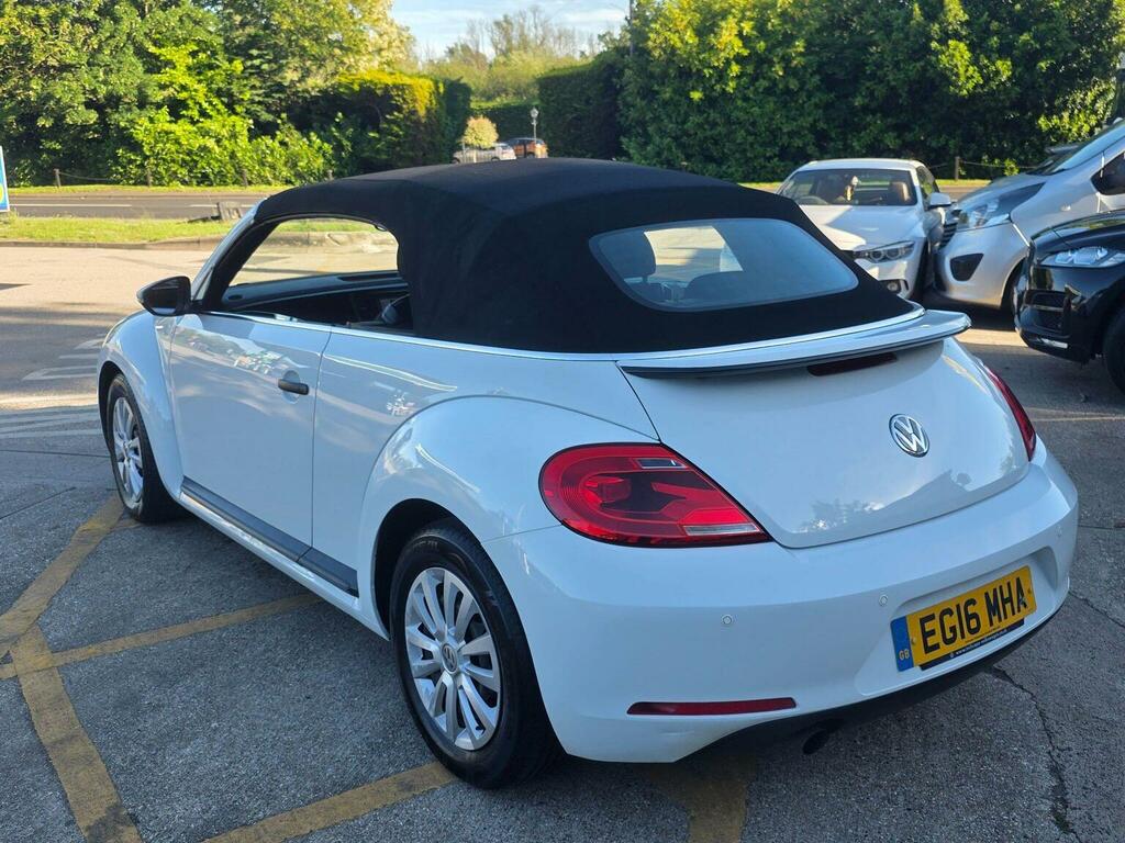 Volkswagen Beetle 1.2 Tsi Bluemotion Tech Cabriolet Euro 6 Ss White #5