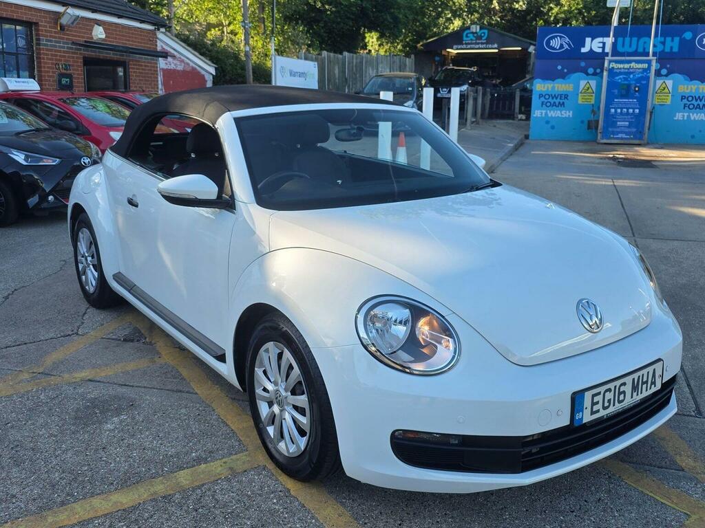 Volkswagen Beetle 1.2 Tsi Bluemotion Tech Cabriolet Euro 6 Ss White #3