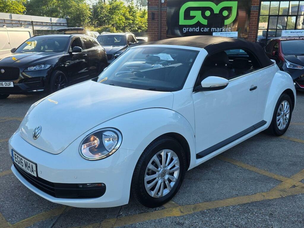 Volkswagen Beetle 1.2 Tsi Bluemotion Tech Cabriolet Euro 6 Ss White #2