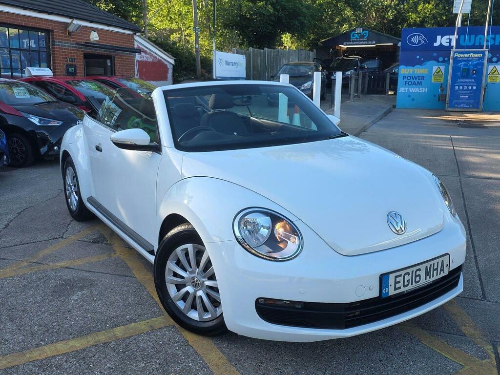 Volkswagen Beetle 1.2 Tsi Bluemotion Tech Cabriolet Euro 6 Ss White
