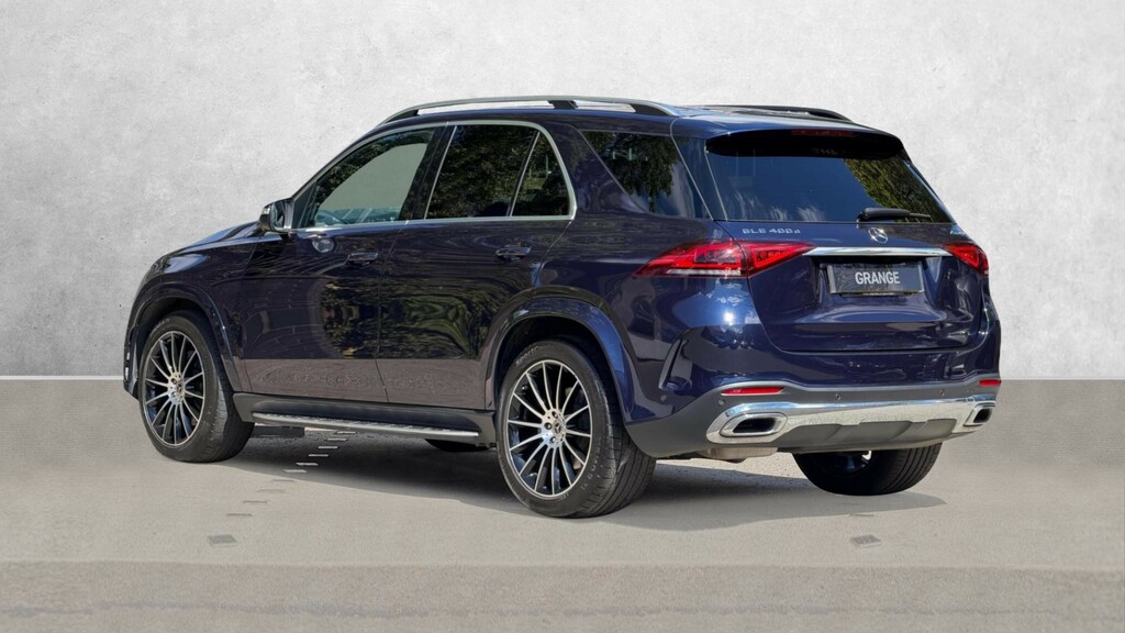 Mercedes-Benz GLE Class 3.0L 400D 4Matic Amg Line Premium Blue #2