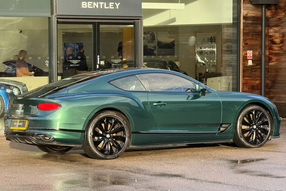 Bentley Continental Gt Azure Green #4