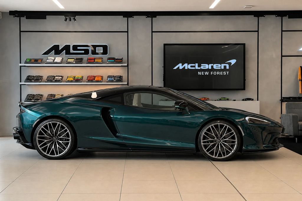 McLaren GT Gt Coupe Green #4