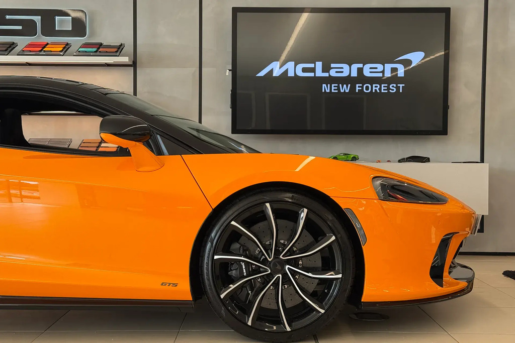 McLaren Coupe Coupe Orange #7