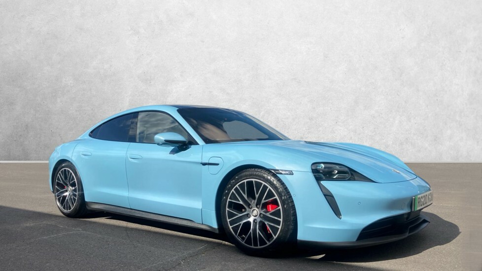 Porsche Taycan 4S Blue