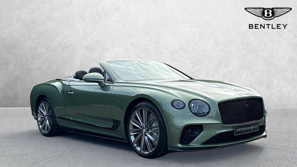 Bentley Continental Gt Gtc Speed Edition 12 W12 Speed Edition 12 Green