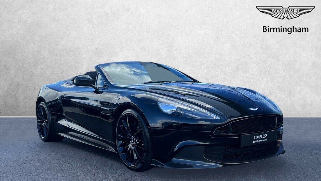 Aston Martin Vanquish S Ultimate Volante Black