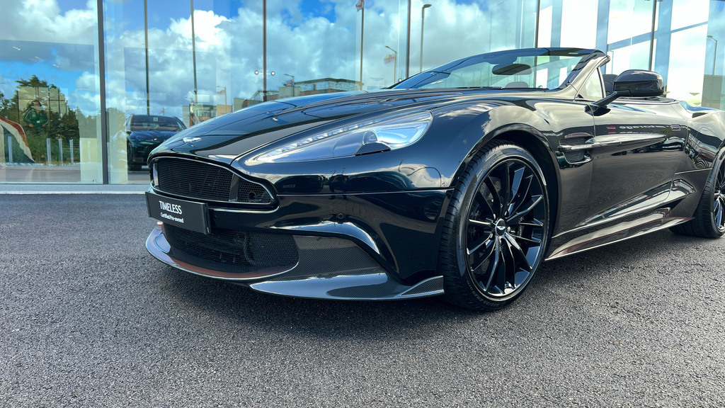 Aston Martin Vanquish V12 Black #23