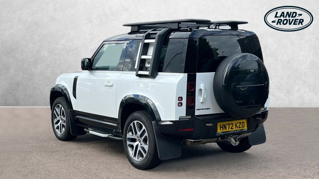 Land Rover Defender 90 X-dynamic Se 90 White #2