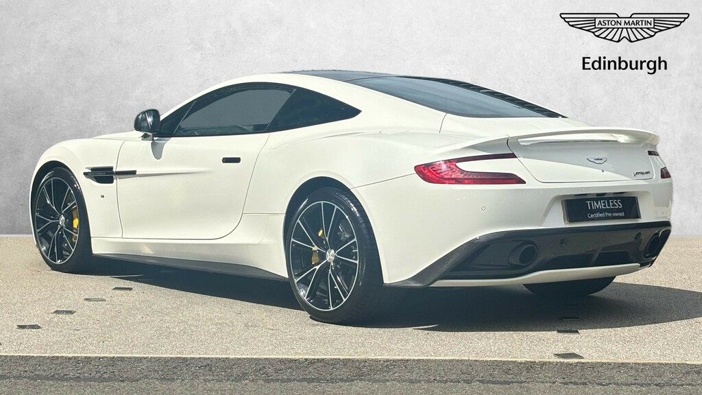 Aston Martin Vanquish 6.0L V12 8-Speed Coupe White #2